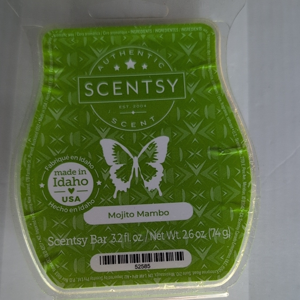 Mojito Mambo Scent Bar - Vibrant Green